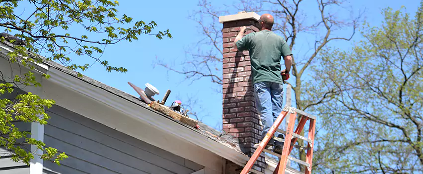 Vinyl and PVC Chimney Flashing Installation in Lithia Springs, GA