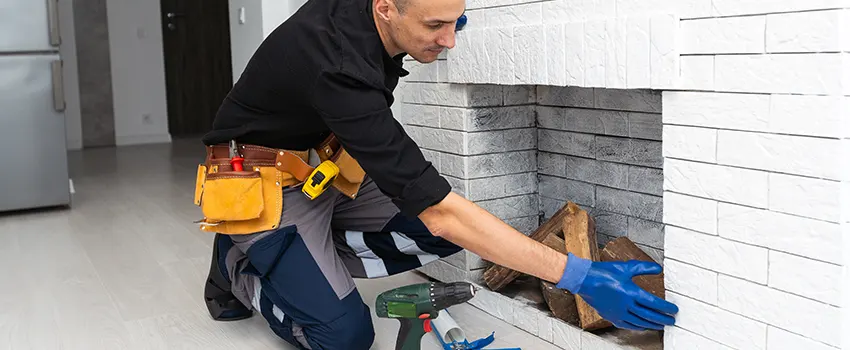 Fireplace Damaged Damper Frame Repair Services in Lithia Springs, Georgia