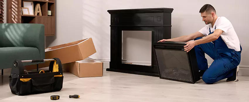 Old Rusted Metal Fireplace Repair And Replacement in Lithia Springs, GA